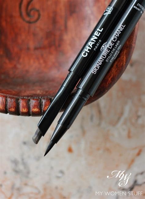 chanel waterproof eyeliner pencil.